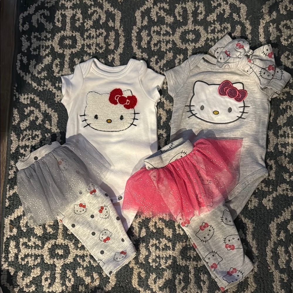 Hello Kitty Baby Outfit Set